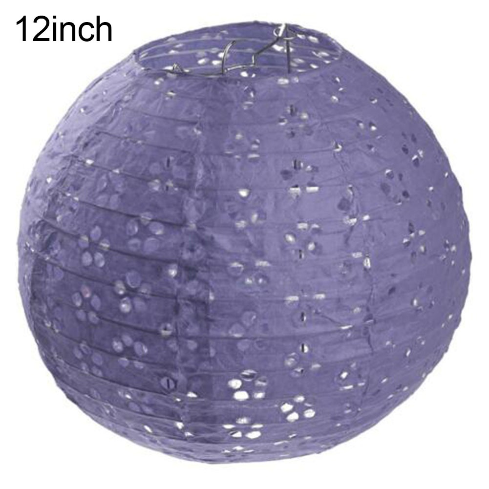 8/12 inch Plum Blossom Paper Lantern Lamp Light Shade Oriental Chinese Japanese 