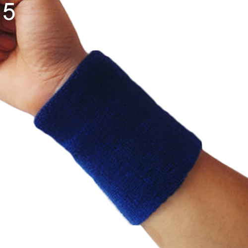 1 Paar Armband Schweißband Handgelenk Sport Fitness Joggen Sport Schweißbänder 