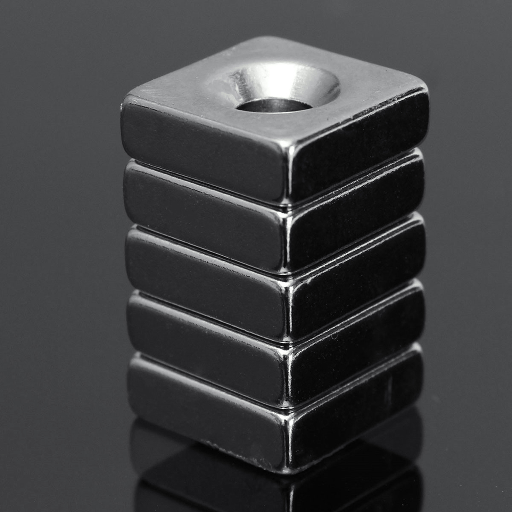 5Pcs Super  Strong  Neodymium  Block Square Magnet  Rare Earth 