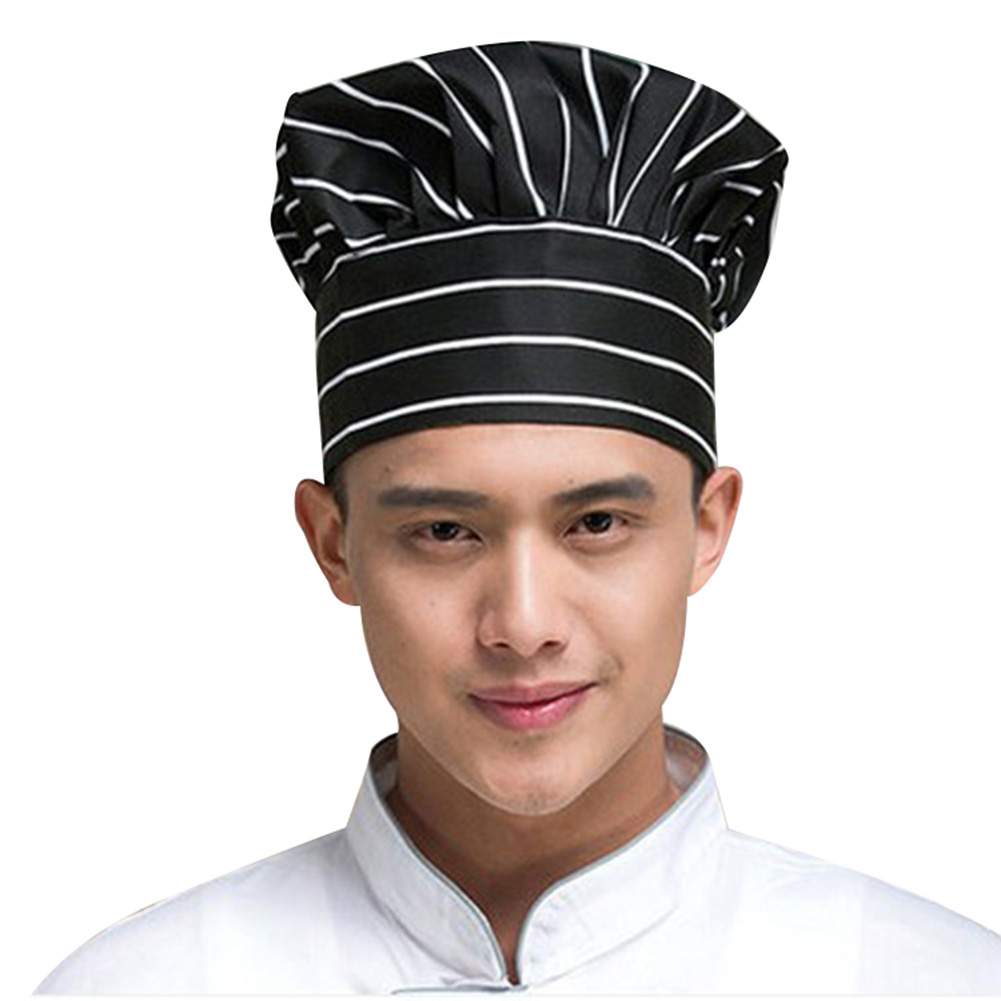 Professional Chefs Catering Hat Men Caps Cook Food Prep Kitchen Round Caps US 